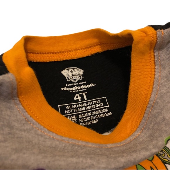 Nickelodeon Halloween Paw Patrol Pajamas Set - Picture 3 of 6